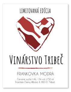 100 ks etikety na červené víno 012