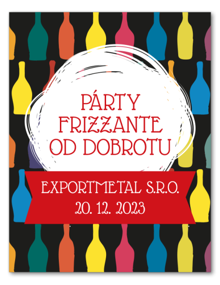 100 ks etikety na víno univerzálna 015