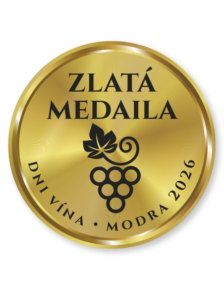 100 ks zlaté medaily na víno 25 x 25 mm 022